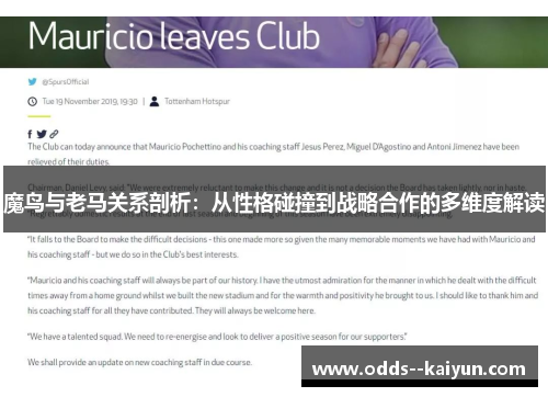 魔鸟与老马关系剖析：从性格碰撞到战略合作的多维度解读